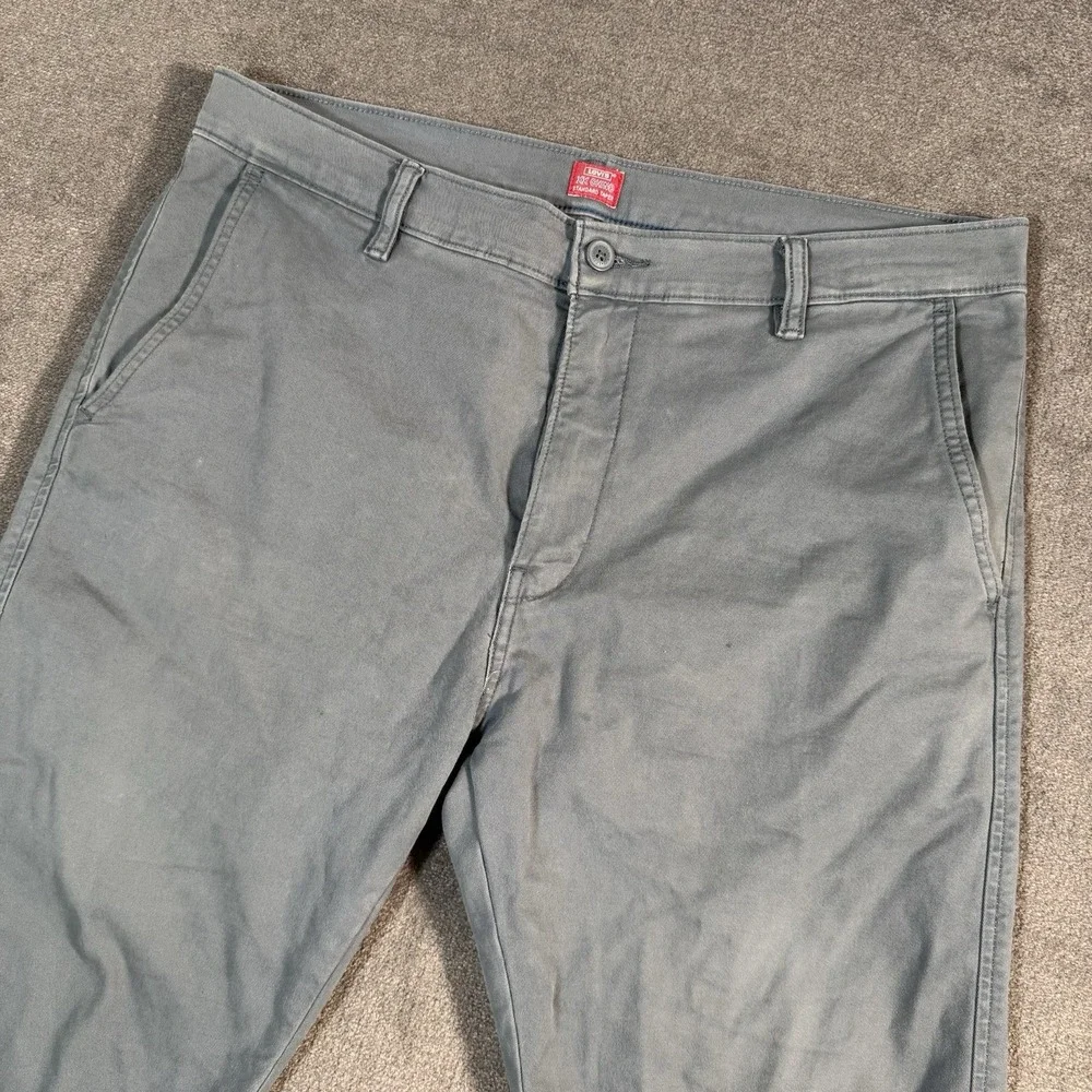 Levi's XX Chino Standard Taper Pants Men's Size 36x29 Gray Medium Wash